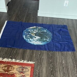 Full sized Earth Flag